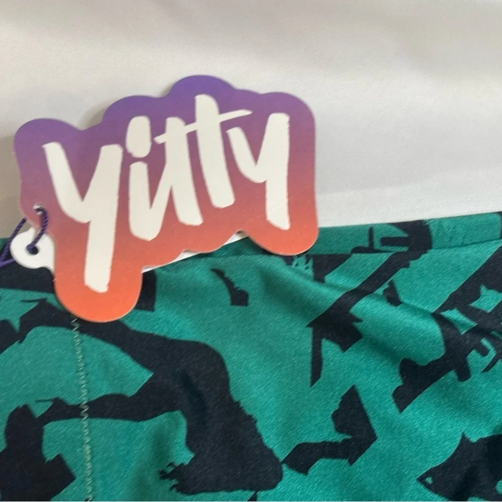 Yitty Headline Shaping Legging In Deep Sea Lizzouette SZ XL